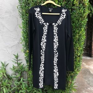 BLACK GRACE DANE LEWIS SWEATER COAT!